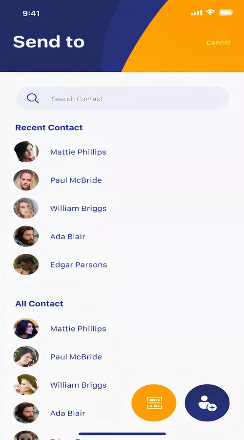 Mobile Digital Wallet App screenshot 2